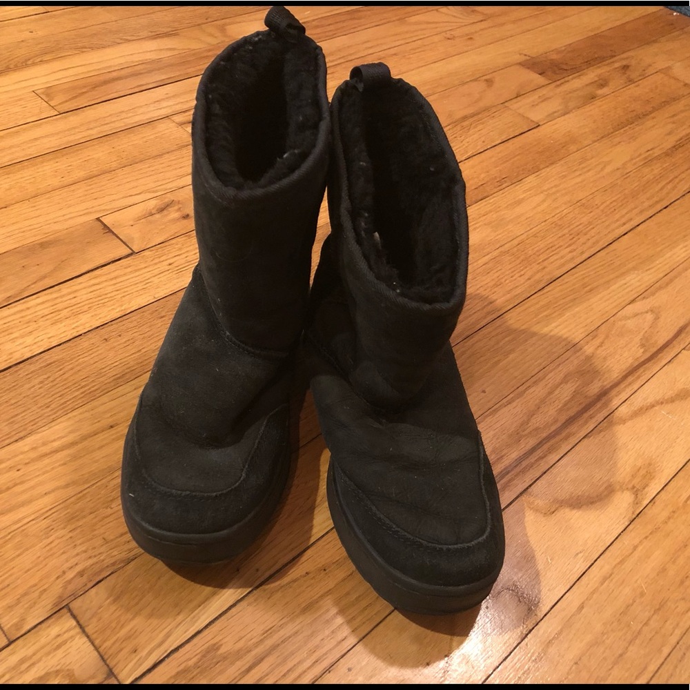 L.L. Bean Black Sherpa Boots